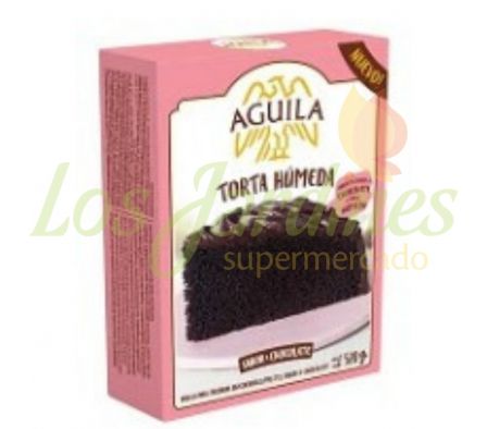TORTA HUMEDA SABOR CHOCOLATE AGUILA 450G