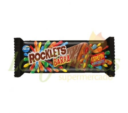CHOCOLATE ARCOR ROCKLETS BARRA 44 GR