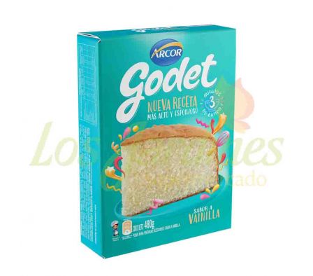 BIZCOCHUELO VAINILLA GODET 480 GR