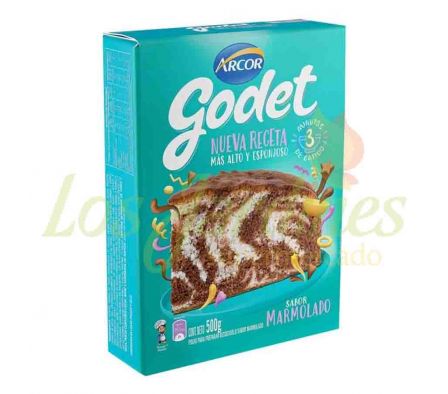 BIZCOCHUELO MARMOLADA GODET 500 GR