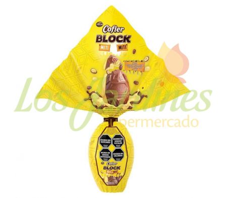 HUEVO DE PASCUA COFFLER BLOC MITI MITI 170G