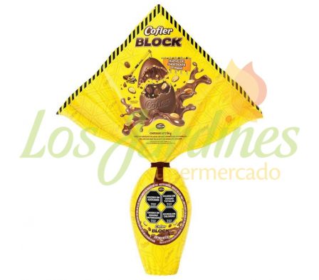HUEVO DE PASCUA COFLER BLOC 2EXH. 26 GR