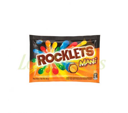 MANI C/CHOC ROCKLETS 12X16X40G