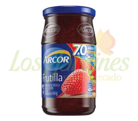 MERMELADA ARCOR FRUTILLA FRASCO 454G