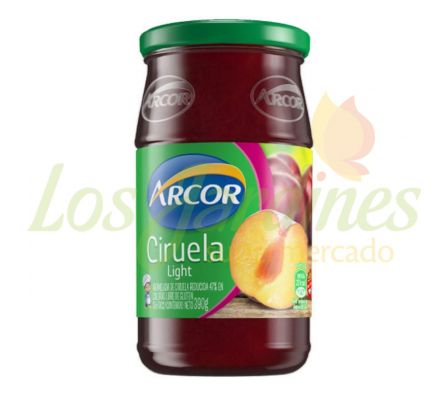 MERMELADA LIGHT ARCOR CIRUELA 390G