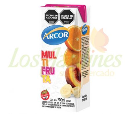 JUGO ARCOR MULTIFRUTA TETRA 200ML