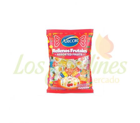 CARAMELO ARCOR RELLENOS FRUTALES 810G