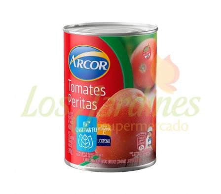 TOMATE PELADO LATA ARCOR 400 GRS