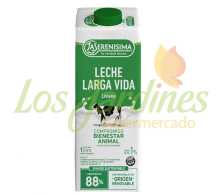 LECHE LA SERENISIMA DESCREMADA CARTON UAT 1L