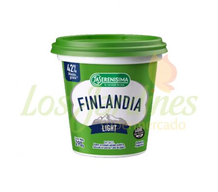 QUESO LA SERENISIMA  FINLANDIA LIGHT 290 GR