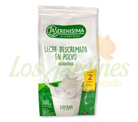 LECHE EN POLVO LA SERENISIMA DESCREMADA 200G