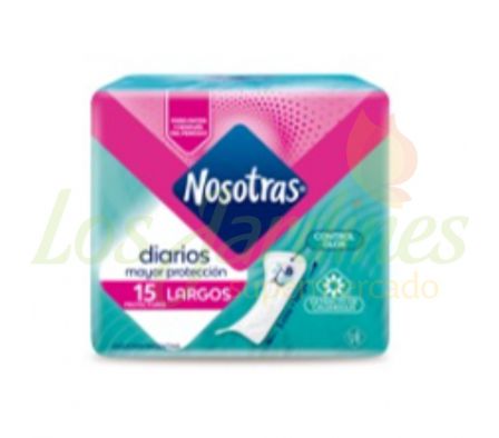 PROTECTORES NOSOTRAS LARGOS CON CALENDULA 15U