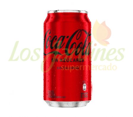 GASEOSA COCA COLA LATA SIN AZUCAR 354ML