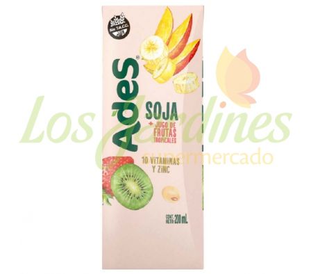 JUGO DE SOJA ADES TROPICAL 200 ML