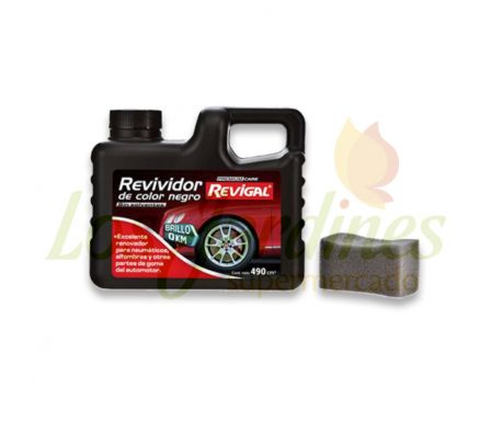 REVIVIDOR COLOR NEGRO REVIGAL 490 CM3