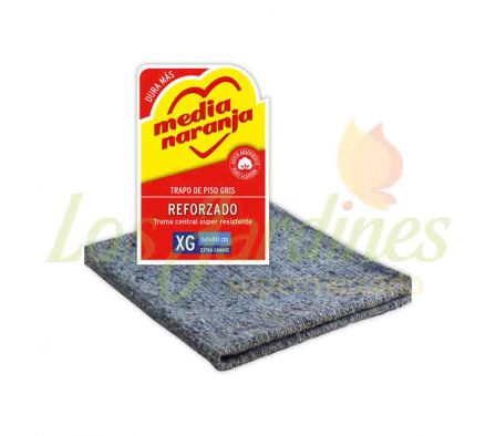 TRAPO DE PISO GRIS VIRULANA REFORZADO XG 60X80 C