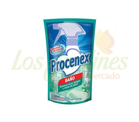 LIMPIADOR BAÑO MANZANA D.P. PROCENEX 500 ML..