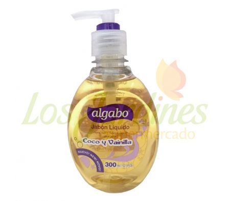 JABON LIQUIDO ALGABO COCO Y VAINILLA 300ML