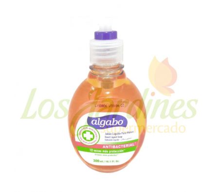 JABON LIQUIDO ALGABO ANTIBACTERIAL 300ML