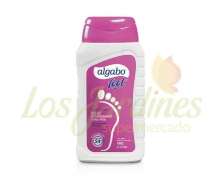 TALCO PEDICO MUJER ALGABO X 60GR