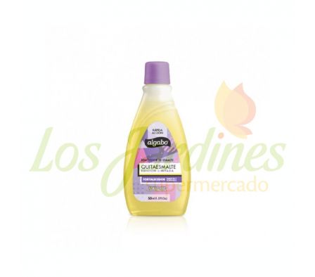 QUITAESMALTE ALGABO FORTALECEDOR 50ML