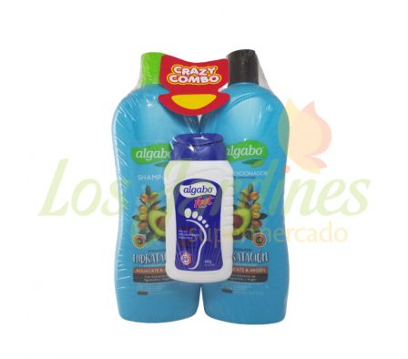 SHAMPOO + ENGUAJE ALGABO AGUACATE Y ARGAN + REGAL