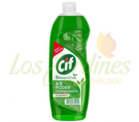 DETERGENTE CIF BIOACTIVE LIMA 500ML