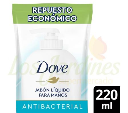JABON LIQUIDO DOVE ANTIB CP H REP 220ML