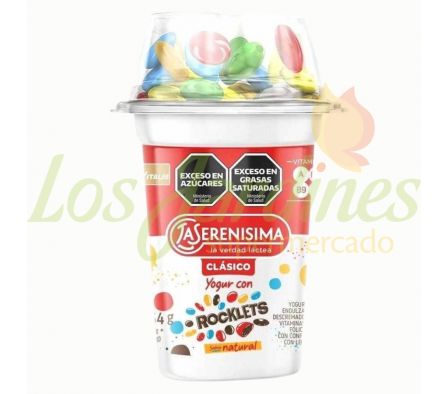 YOGURT BATIDO LA SERENISIMA CON CONFITES 164 GR