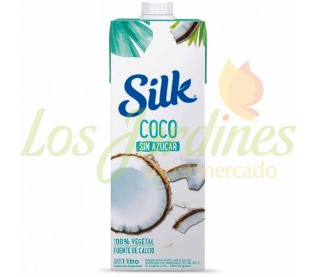 BEBIDA VEGETAL A BASE DE COCO SILK SIN AZÚCAR 1 LT