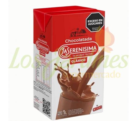 LECHE CHOCOLATADA LA SERENISIMA 1 LT