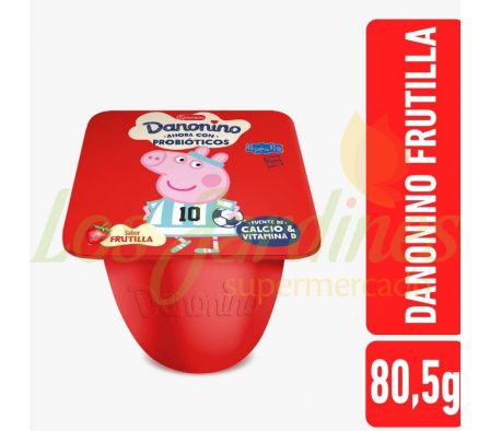 YOGURT DANONINO FRUTILLA FLAGSHIP 80,5 GR