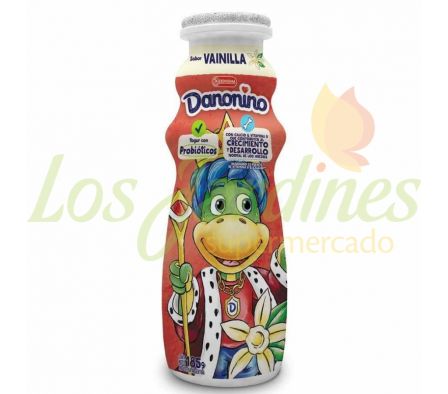 YOGUR BOTELLITA DANONINO FRUTILLA FLAGSHIP 185 GR