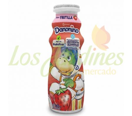 POSTRE DANONINO VAINILLA BOTELLA 185G