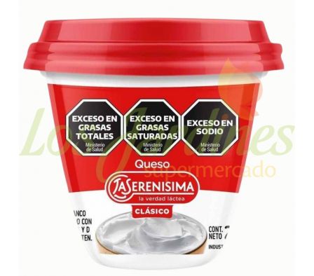 QUESO BLANCO LA SERENISIMA CLÁSICO ENTERO 290 GR