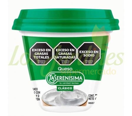 QUESO BLANCO LA SERENISIMA CLÁSICO LIGHT 290 GR
