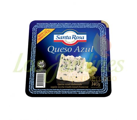QUESO AZUL SANTA ROSA TROZADO X UNID.