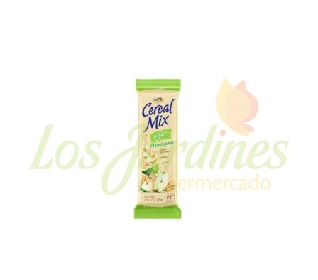 BARRA CEREAL MIX MANZANA LIGHT 23G
