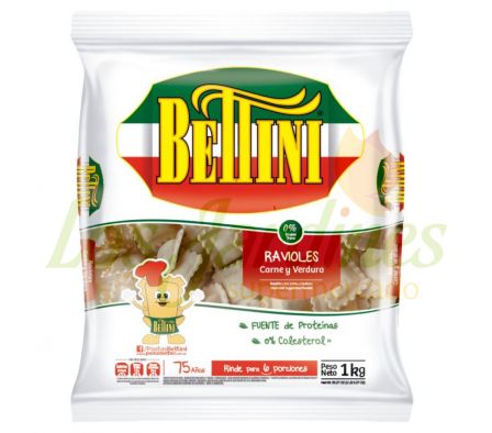 RAVIOLES BETTINI CARNE Y VERDURA 1KG
