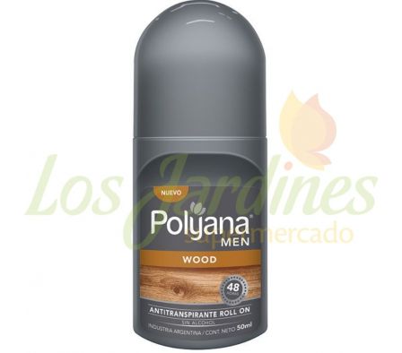 ANTITRANSPIRANTE ROLL-ON POLYANA MEN WOOD 50ML
