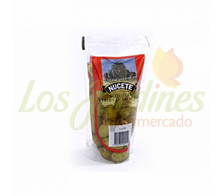 ACEITUNA VERDE SACHET NUCETE 180 GRS