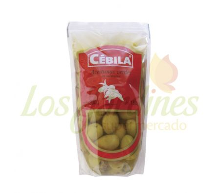 ACEITUNA VERDE SACHET CEBILA 180 GRS