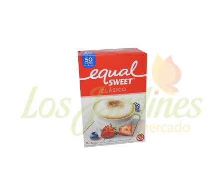 EDULCORANTE EQUALSWEET SOBRE 50 U