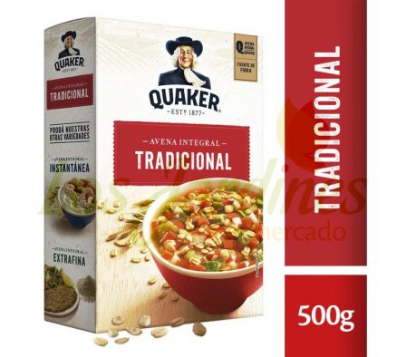 AVENA QUAKER TRADICIONAL FORT CAFEZN 500 GRS