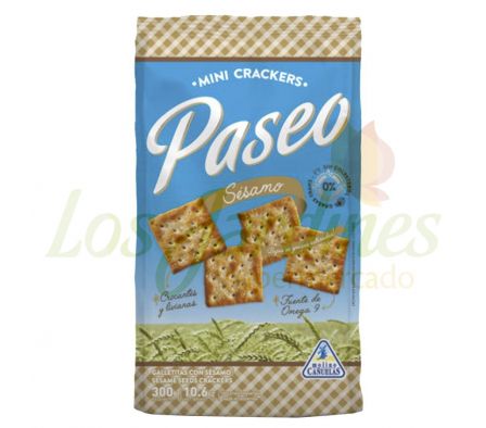 GALLETITAS PASEO CRACKER SESAMO 300 GR