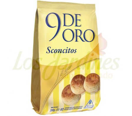 GALLETITA SCONCITOS 9 DE ORO 200 GRS