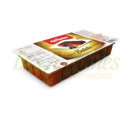 DULCE DE BATATA C/ CHOCOLATE ORIETA 500 GR