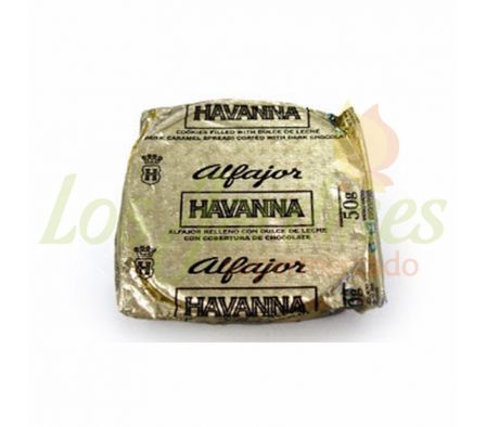 ALFAJOR HAVANNA CHOCOLATE FLOWPACK X UNI