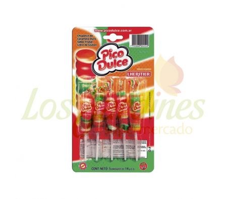 CHUPETIN PICO DULCE LHERITIER 5 UNID