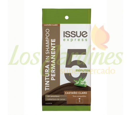 TINTURA EN SHAMPOO CASTAÑO CLARO ISSUE